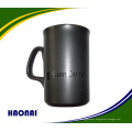 Directly Factory 300~400ml Cheap Plain Black Coffee Mug With Matt Finished